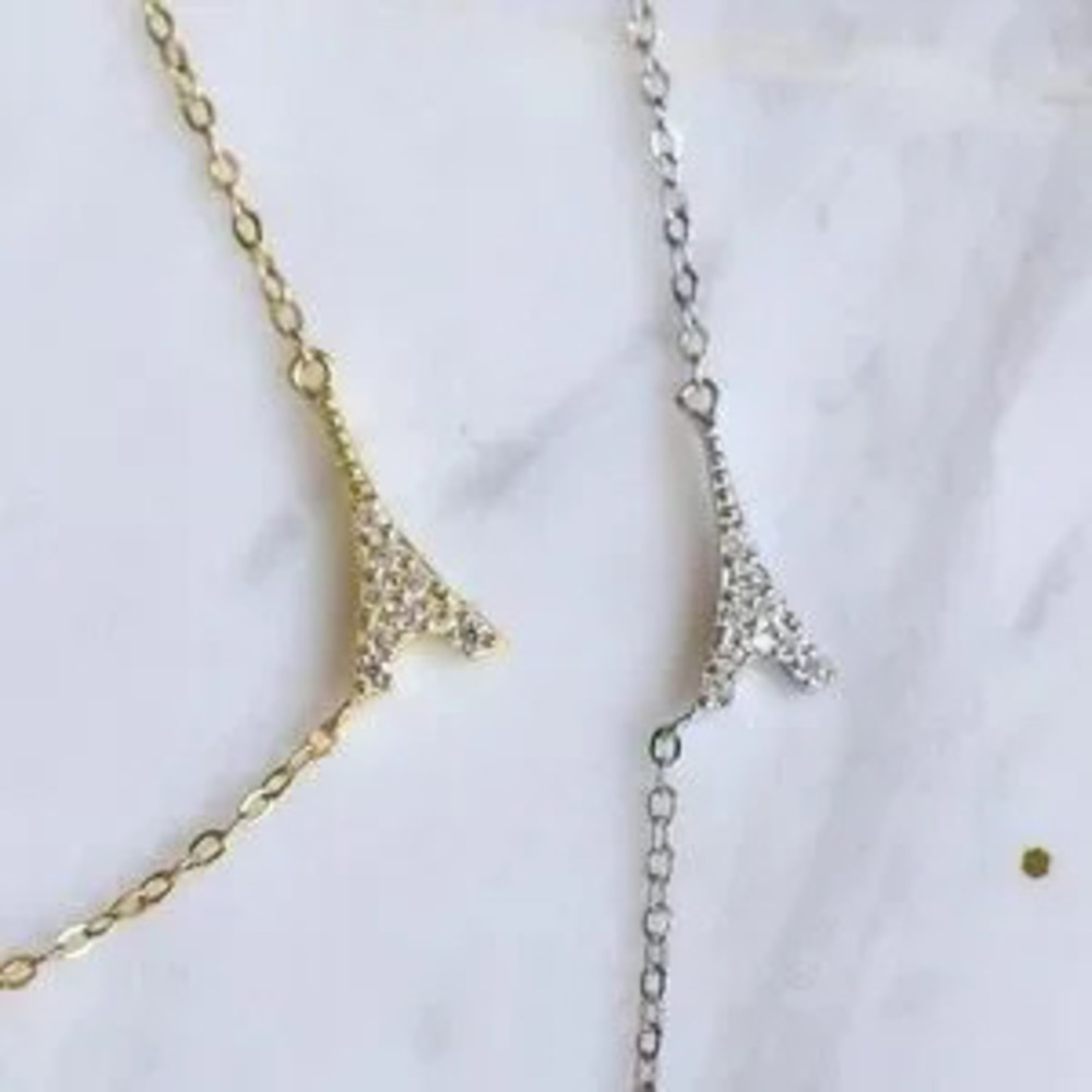 925 Sterling Silver Eiffel Tower Pendant Necklace